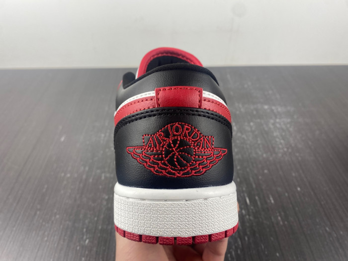 jordan 1 low reverse black toe - dc0774-160