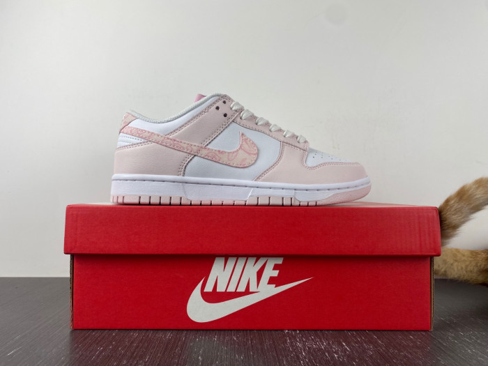 nike dunk low "pink paisley" fd1449-100