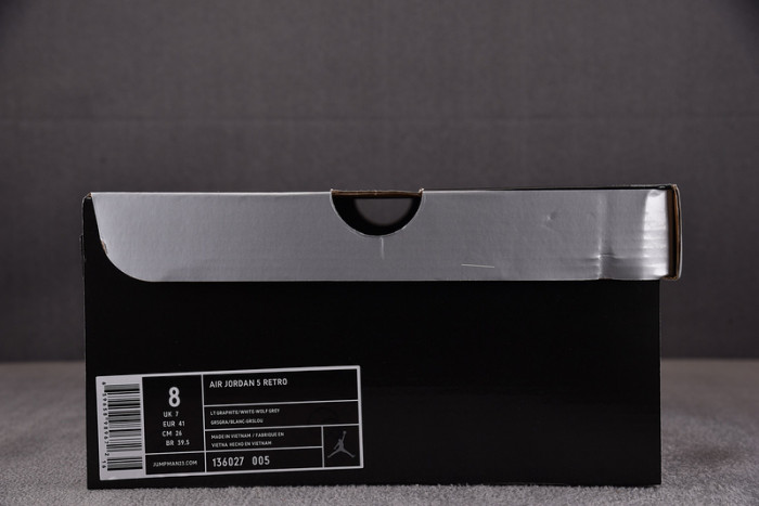 air jordan 5 retro wolf grey 136027-005