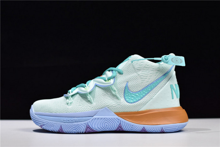 kyrie 5 spongebob squidward (house of hoops special box)  cj6951-300