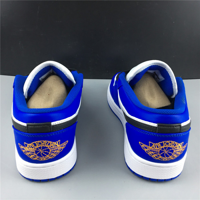 air jordan 1 low hyper royal orange peel 553558-401
