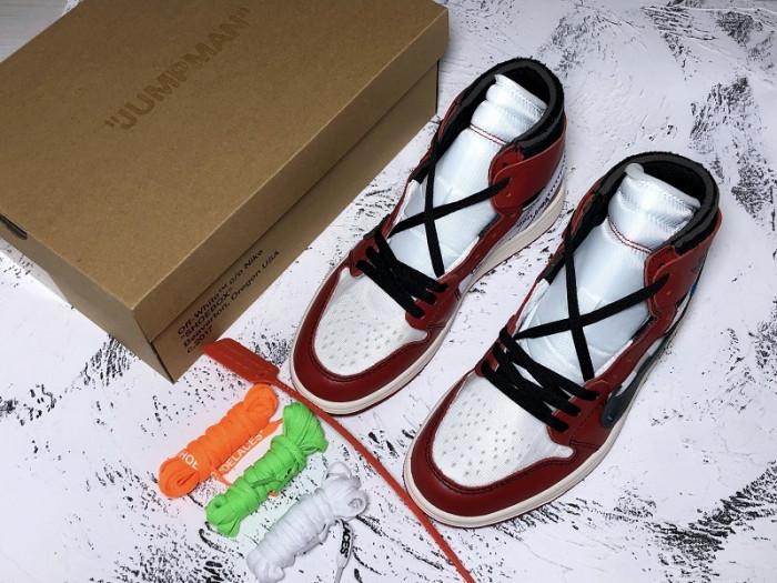 air jordan 1 retro high ofw chicago aa3834-101