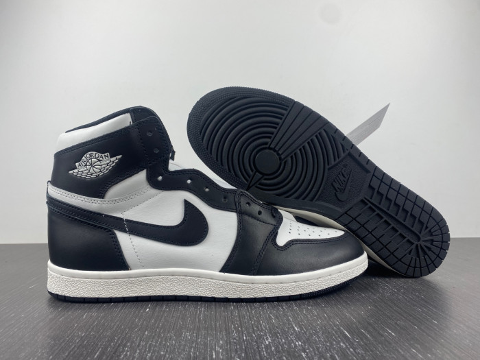 jordan 1 retro high 85 black white  - bq4422-001