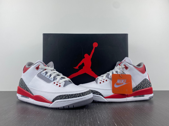air jordan 3 og fire red 2022 dn3707-160