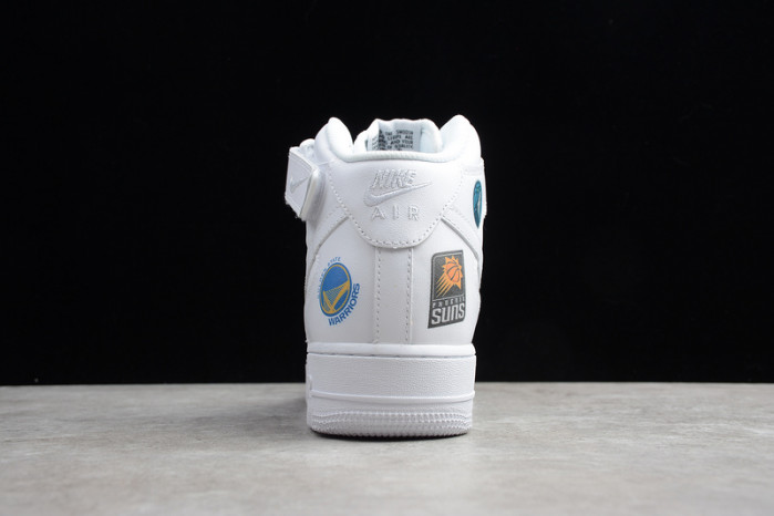 x nba x air force 1 mid 07 white aq8017-100