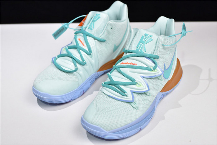 kyrie 5 spongebob squidward (house of hoops special box)  cj6951-300