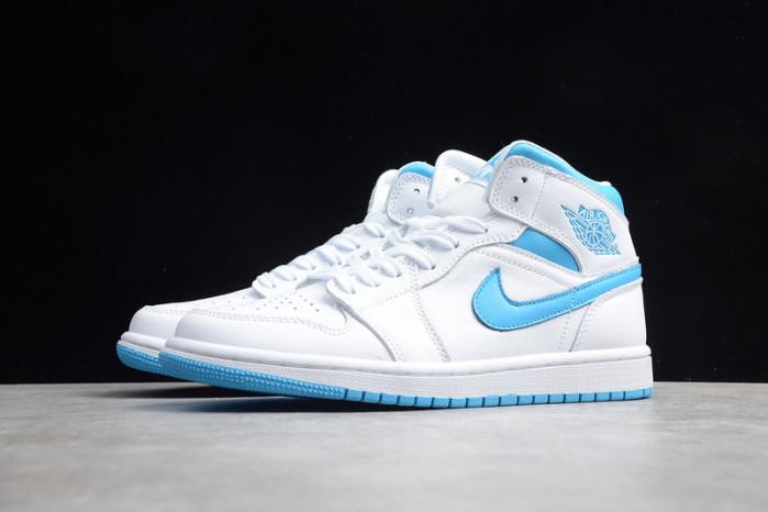 air  jordan 1 mid unc (w)  bq6472-114