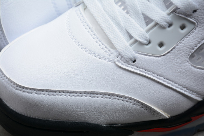 air jordan 5 retro fire red silver tongue (2020)  da1911-102