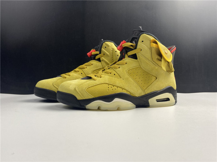 air jordan 6 yellow x travis scott cn1084-300