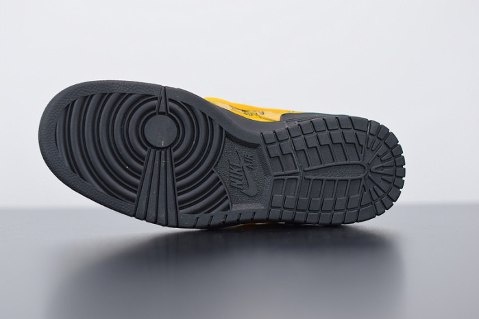 ofw nike air rubber dunk “university gold” cu6015-700