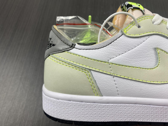 air jordan 1 low og white/ghost green-black dm7837-103
