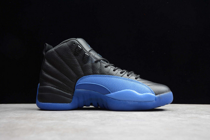 jordan 12 retro black game royal  130690-014