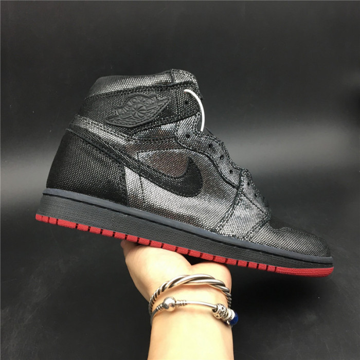 air jordan 1 retro high og black/gym red dc7071-001