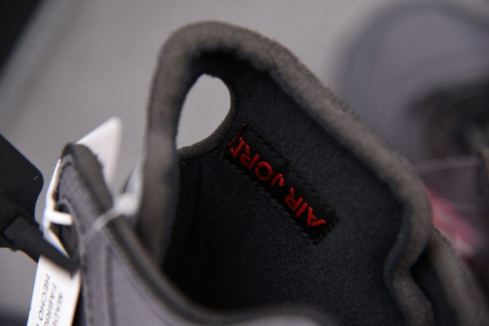 air jordan 5 retro ofw black/muslin-fire red  ct8480-001