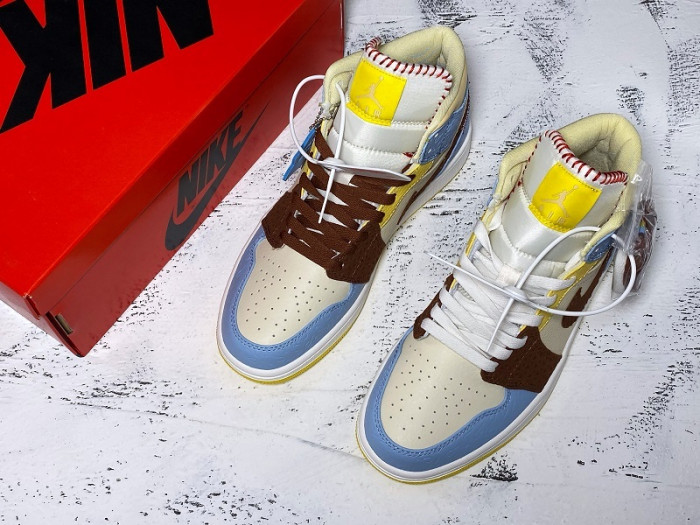 maison chateau rouge x air jordan 1 high mid  fearless cu2803-200