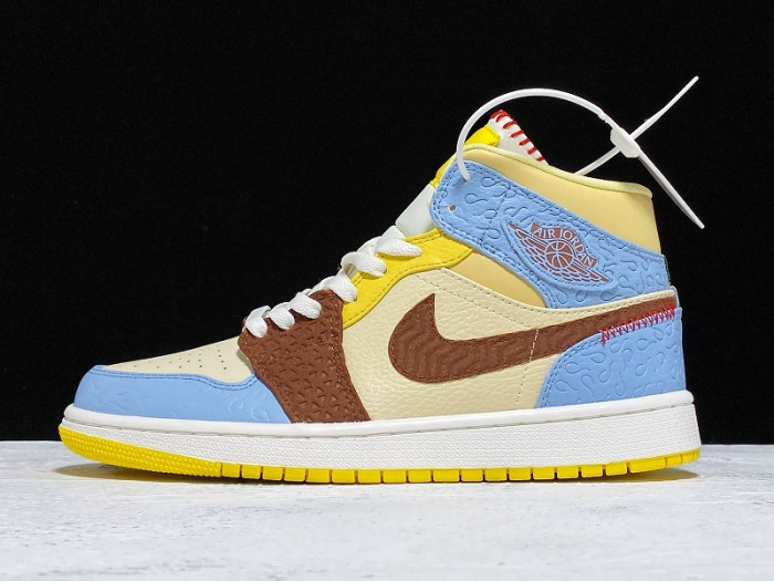 maison chateau rouge x air jordan 1 high mid  fearless cu2803-200
