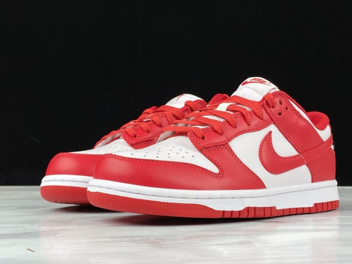 nike dunk low sp “university red”  cu1727-100
