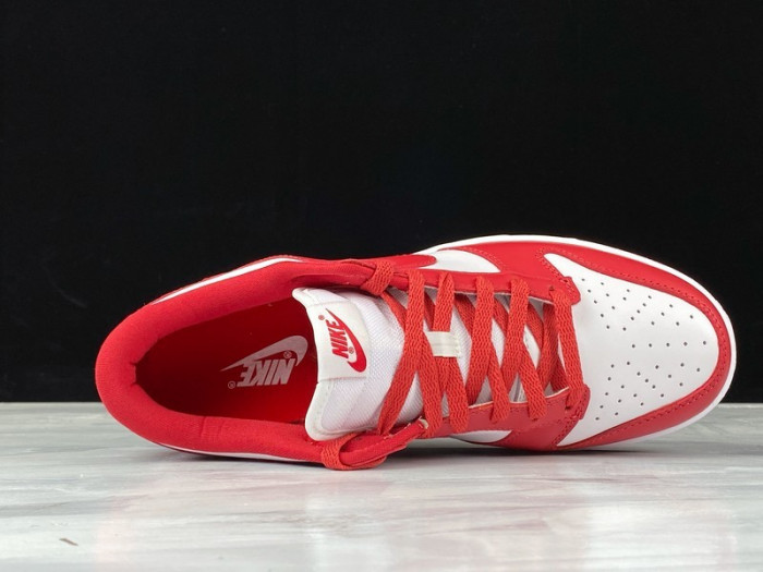 nike dunk low sp “university red”  cu1727-100