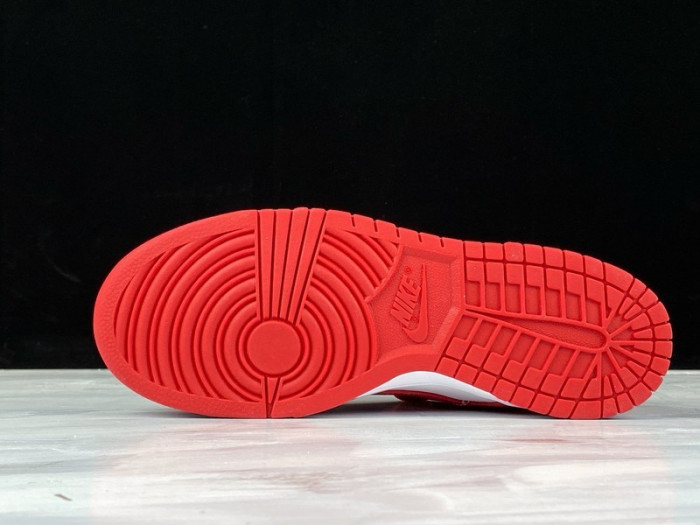 nike dunk low sp “university red”  cu1727-100