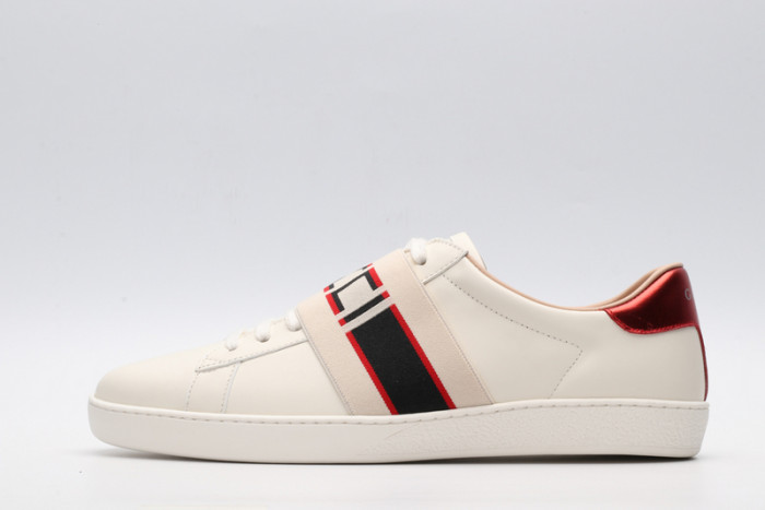 gucc ace embroidered low-top sneaker