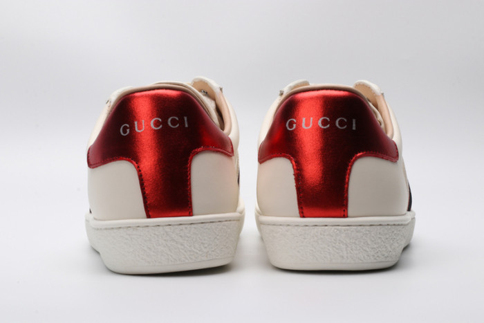 gucc ace embroidered low-top sneaker