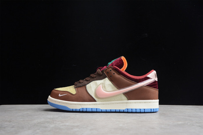 social status x dunk mid ''chocolate milk'' - nike dj1173 700