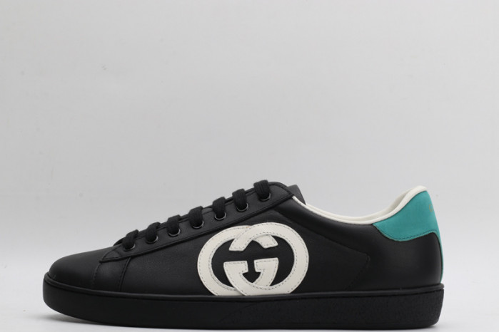 gucc ace embroidered low-top sneaker