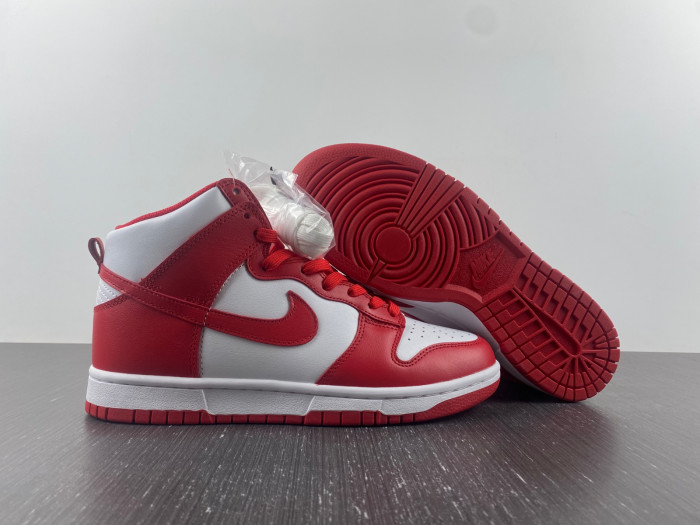 nike dunk high championship white red- dd1399-106