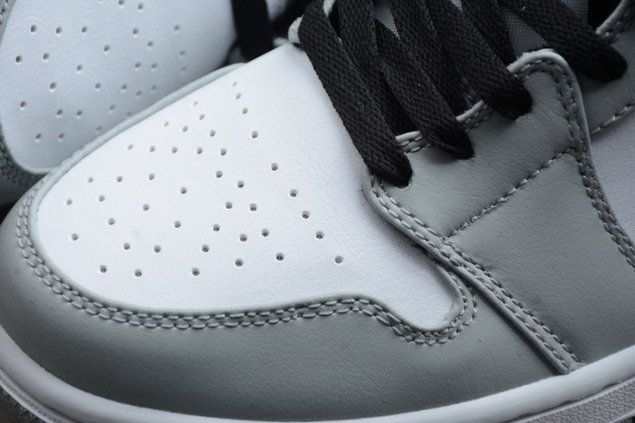 jordan 1 mid light smoke grey - 554724-092