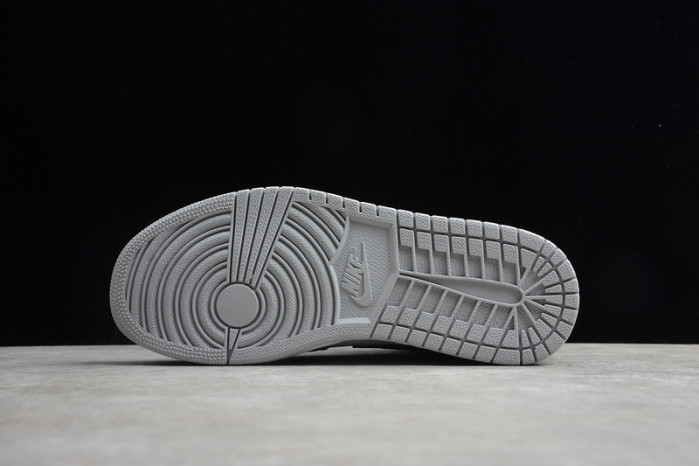 jordan 1 mid light smoke grey - 554724-092