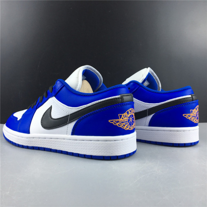 air jordan 1 low hyper royal orange peel 553558-401