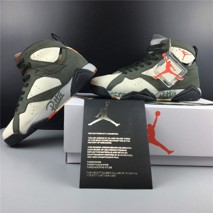 patta x air jordan 7 “icicle” at3375-100