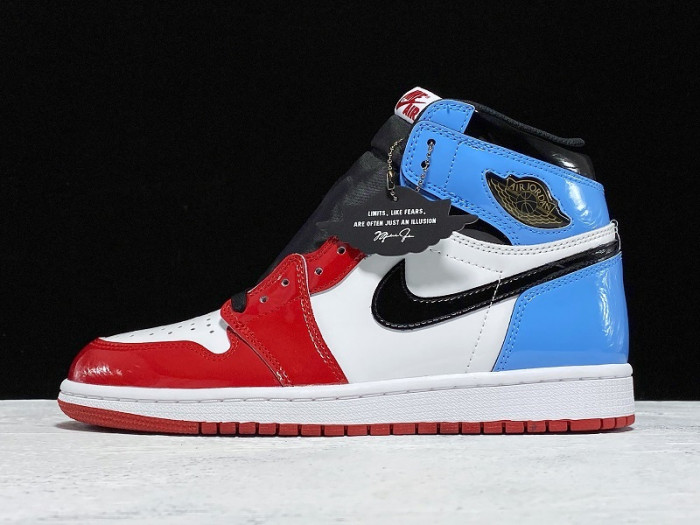 air jordan 1 unc to chicago fearless ck5666-100