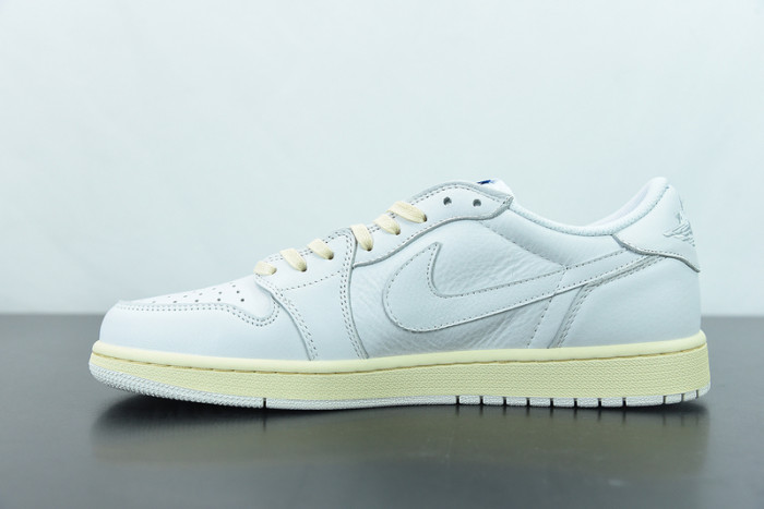 travis scott x fragment x nike air jordan 1 low cream white blue cq3277-100