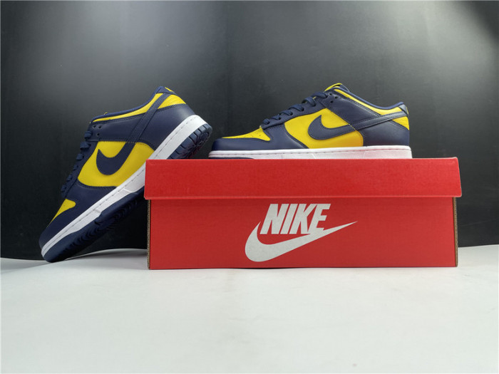 nike dunk low michigan - dd1391-700