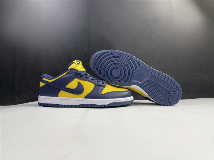 nike dunk low michigan - dd1391-700