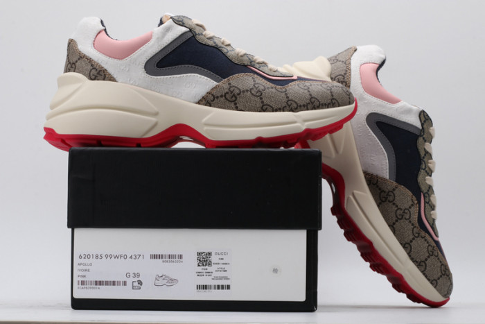 gucc rhyton vintage trainer sneaker 620185 99wf0 4371