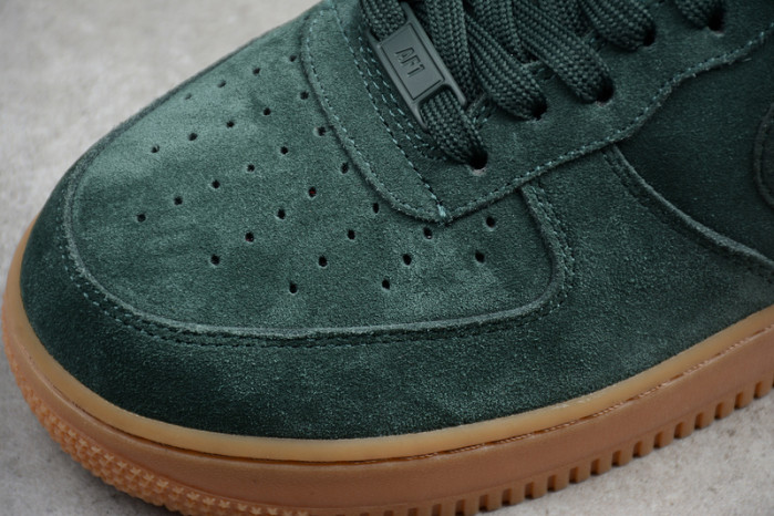 nike air force 1 ´07 l0vt8 suede outdoor green brand  aa1117-300