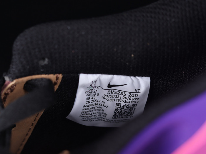 nike x undefeated air force 1 low "pink prime" sneakers dv5255-200