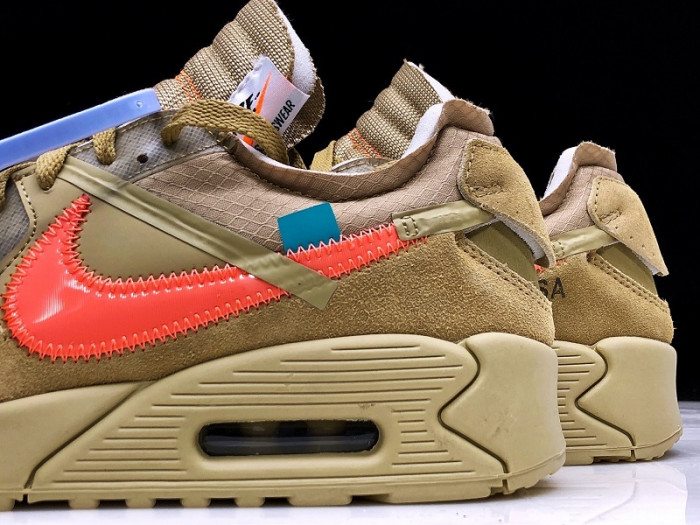 ofw nike air max 90 desert ore aa7293-200