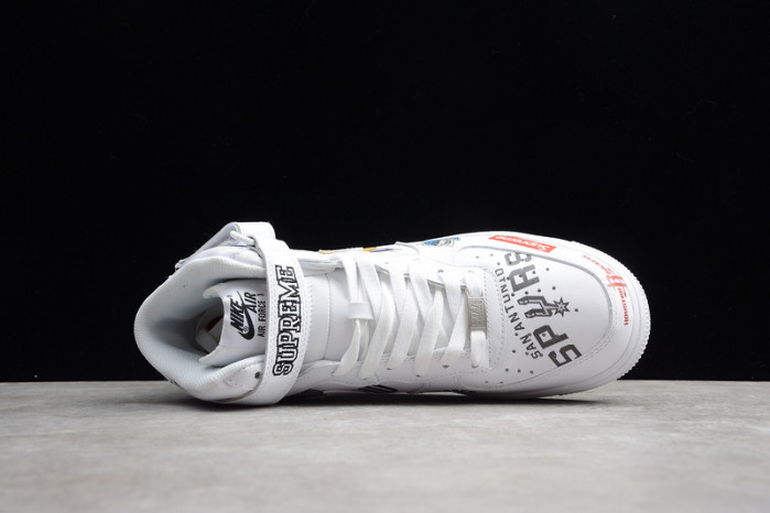 x nba x air force 1 mid 07 white aq8017-100