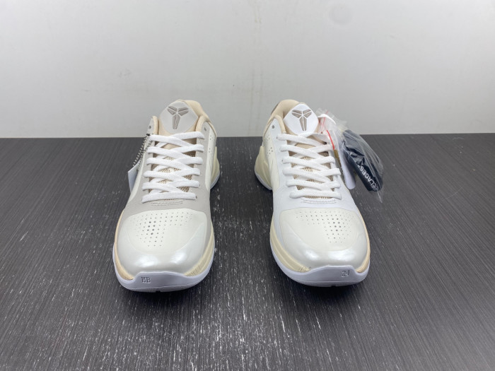 nike kobe 5 protro undefeated rice white  db4796-101
