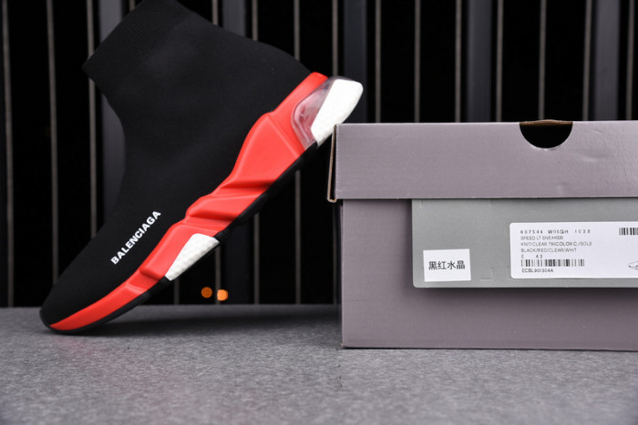 blcg speed sneaker black red 607544 w05gh 1038