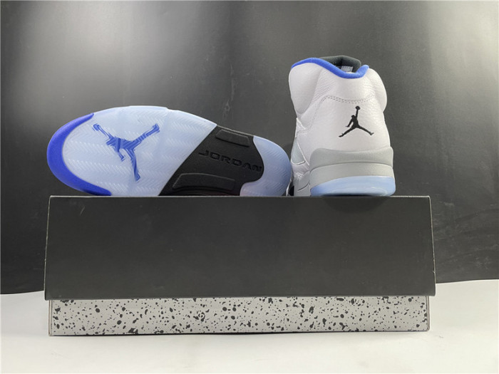 air jordan 5 retro white stealth (2021) dd0587-140
