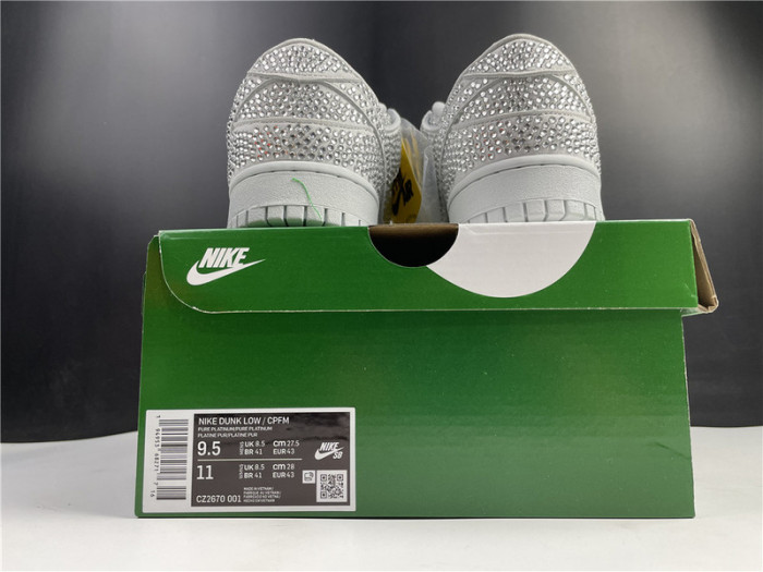 nike dunk low cactus plant flea market pure platinum cz2670-001