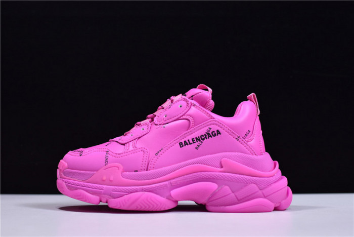 blcg sneaker triple.s.gomma rose  red 524039 w2fa1 7634