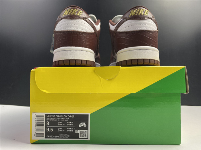 nike sb dunk low stars barkroot brown (2021)  dh3228-103