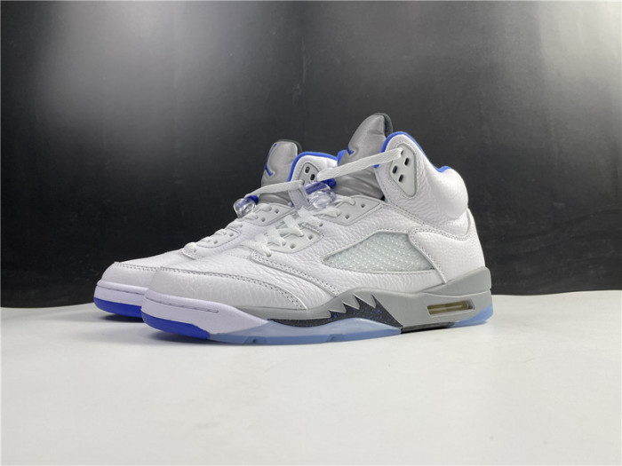air jordan 5 retro white stealth (2021) dd0587-140