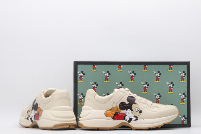 disney & gucc trainer sneaker 602049 drw00 9522