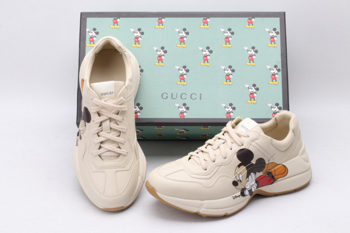 disney & gucc trainer sneaker 602049 drw00 9522